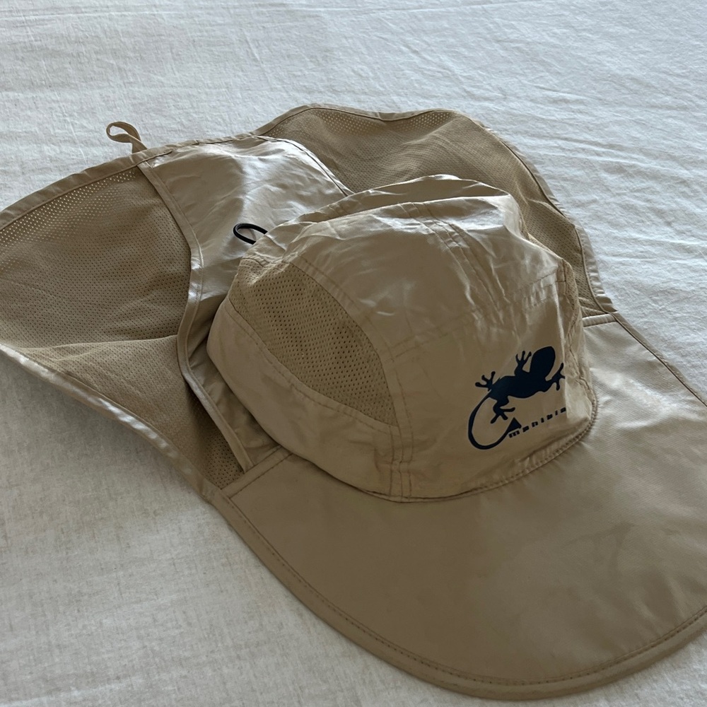 Sun Hat with Neck Cover bought at the AZ home show handmade with UV protection